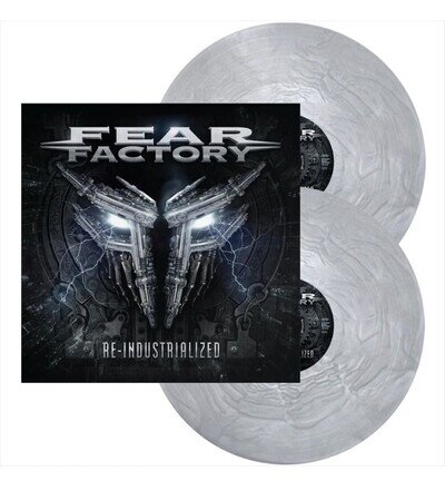Fear Factory – Re-Industrialized 2 × Vinyl LP Ltd Ed Silver Reissue New Sealed