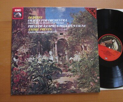ASD 3804 Debussy Images Orchestra Prelude D'Un Faune Previn EMI Digital NM/EX