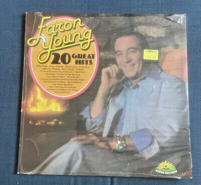 Faron Young - 20 Great Hits 12” Vinyl - Sealed