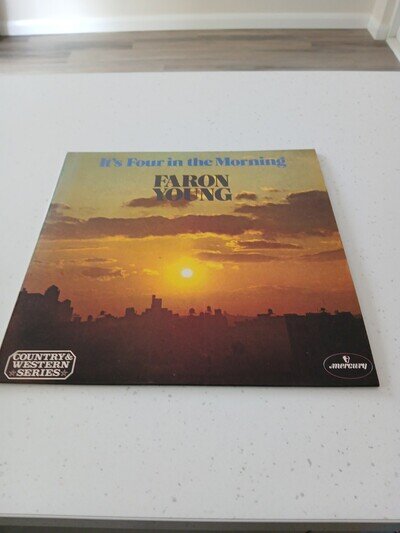 Faron Young It's Four in the Morning Vinyl Record LP