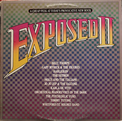 2xLP Exposed II: A Cheap Peek At Today Provocative New Rock Double LP 1981