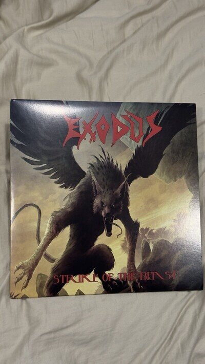 Exodus Strike Of The Beast 2LP Green & Black Vinyl Import Gatefold Metal LP