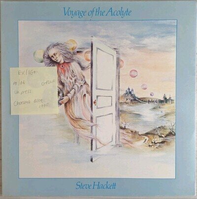 Steve Hackett Voyage Of The Acolyte Vinyl Record EX/VG+ CAS1111 1975