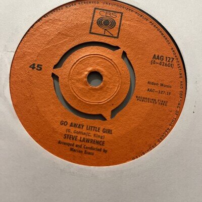 Steve Lawrence - Go Away Little Girl (7")