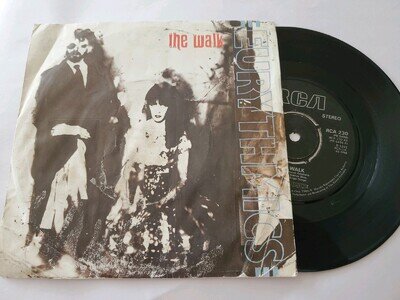 Eurythmics The Walk 7" 1982 UK Press Annie Lennox Picture Sleeve
