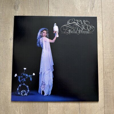 Stevie Nicks Bella Donna Japanese Vinyl LP P-11055J Modern Records Insert NM