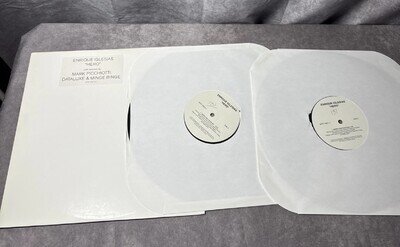 Enrique Iglesias “Hero” Remixes by Mark Picchiotti Datalux 2 vinyl Records PROMO