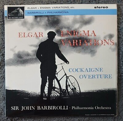 Elgar Enigma Variations Cockaigne Overturn Vinyl 12" Stereo (LP15)