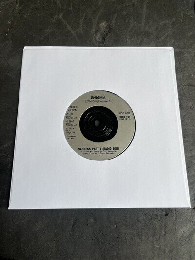 Enigma - Sadness Part 1 - 7” Single - Ex Con - S 3