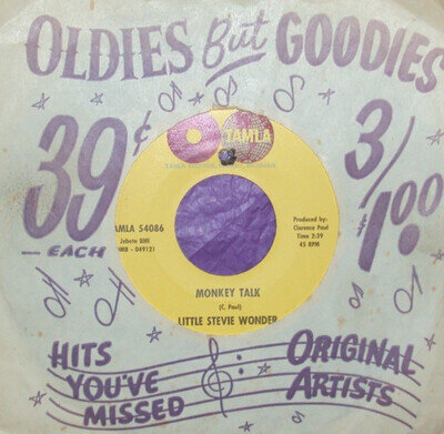 "Little Stevie Wonder","Monkey Talk / Workout Stevie","Tamla Records",,,} )));0
