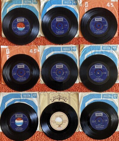 Engelbert Humperdinck - Nine 7" Singles (UK)