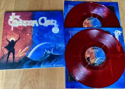 Freedom Call Vinyl double LP X 2 Crystal Empire Limited Edition Red -New Cond
