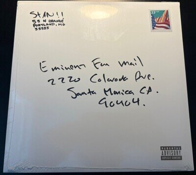 Eminem - Rare Stan Letter 7" Vinyl Single - Brand new Sealed