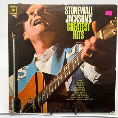 Stonewall Jackson – Greatest Hits LP 1965 Columbia Country MONO 33 RPM