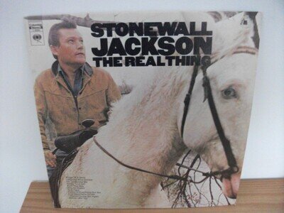 stonewall jackson the real thing vinyl album
