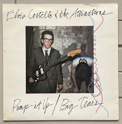 Elvis Costello Pump It Up Radar Original 1978 Vinyl 7” Ex/Ex+