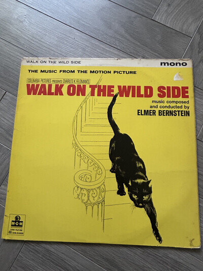 Walk On The Wild Side - Elmer Bernstein - Soundtrack - Vinyl Record LP - 1962