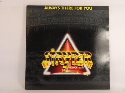 STRYPER ALWAYS THERE FOR YOU (302) 3 Track 12" Single including Picture Sleeve E