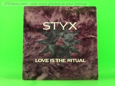STYX LOVE IS THE RITUAL (137) 7" A&M
