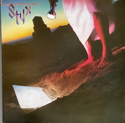 Styx Cornerstone Vinyl LP 9 Track Classic Rock Vinyl Album 1979 EX/VG+