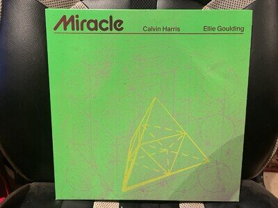 BRAND NEW LIMITED EDITION CALVIN HARRIS ELLIE GOULDING MIRACLE 12" VINYL SINGLE