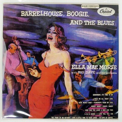 ELLA MAE MORSE BARRELHOUSE, BOOGIE AND THE BLUES CAPITOL 1546721 1LP