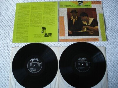 ELLA FITZGERALD SINGS THE DUKE ELLINGTON SONG BOOK VOL 2 VINYL LP FRANCE VERVE
