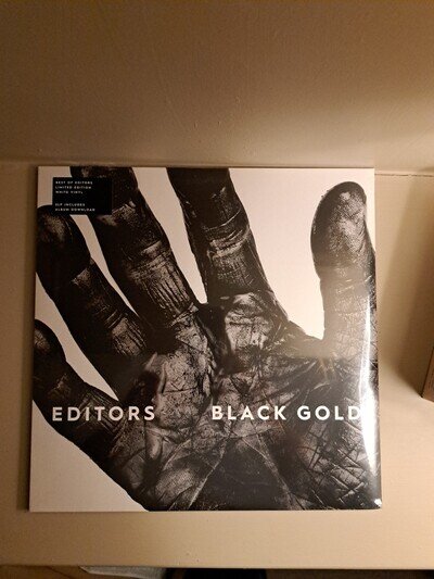 EDITORS - Black Gold 2 LP EUROPE 2019 WHITE VINYL M/M