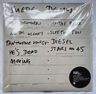 SUEDE - SUEDE DEMOS - LP 2023 EU CLEAR VINYL COMP - DEMREC1086 - NM