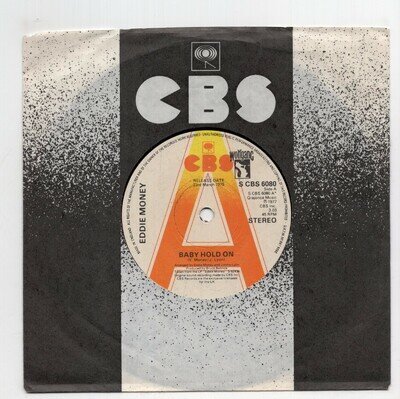 (H704) Eddie Money, Baby Hold On - 1977 promo - 7" vinyl