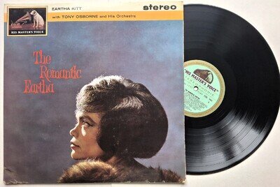 Eartha Kitt - The Romantic Eartha - UK 1st Press Stereo - HMV 1962 - (VG+/VG+)