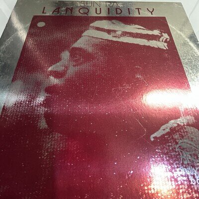 SUN RA ~ LANQUIDITY ~ Philly Jazz ~ METALLIC COVER!!! ORIG 1978 RARE LP!!! WOW!!