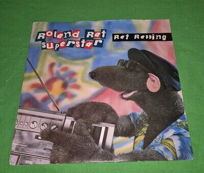 Roland Rat Superstar - Rat Rapping (7") VG+/VG+