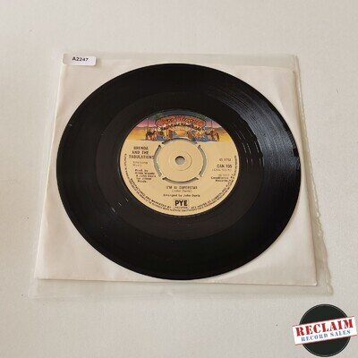 brenda and the tabulations - (i'm a) superstar 7" vinyl record VG