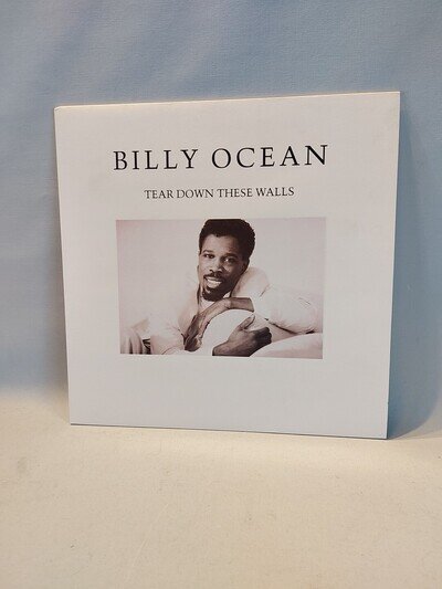 Billy Ocean Tear Down These Walls Vinyl Album Jive 1988