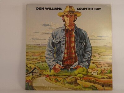 DON WILLIAMS COUNTRY BOY (329) 10 Track LP including Picture Sleeve ABC RECORDS