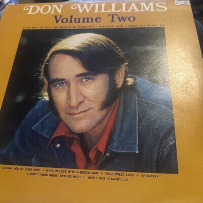 DON WILLIAMS - Volume two - UK 1974 LP