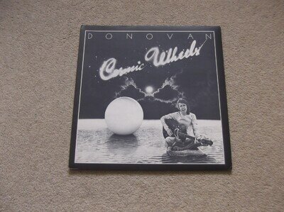 DONOVAN - COSMIC WHEELS - U.K EPIC LABEL FIRST PRESS + INNER + POSTER - EX+