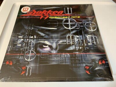 2015 Brand New Sealed Dokken: Greatest Hits Limited Edition Red Lp Record Vinyl