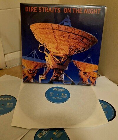 Dire Straits- VINYL (RARE) On The Night 4 x LP Inc Tunnel Of Love! Mark Knopfler
