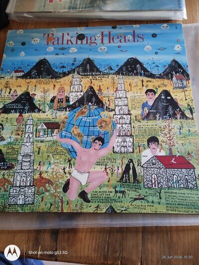 TALKING HEADS - LITTLE CREATURES - Original 1985 Vinyl LP - First Pressing