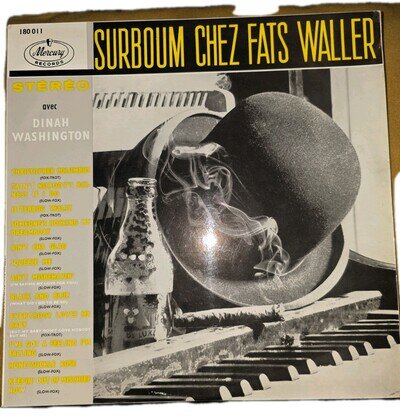 Dinah Washington- Surboun Chez Fats Waller Mercury 1960 French press