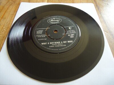 Dinah Washington What a Diff'rence a Day Made 1959 UK Mercury 7" VG+