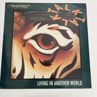Talk Talk Living In Another World Vinyl Single 12 Inch LTD EDITION