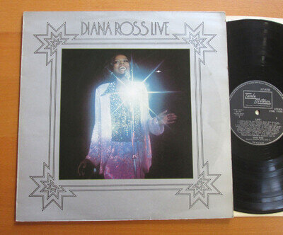 STML 11248 Diana Ross Live 1974 Tamla Motown Vinyl EX