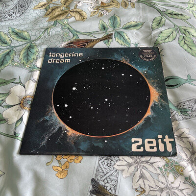 Tangerine Dream Zeit Virgin VD 2503 1972 12" Black Vinyl Double LP Gatefold
