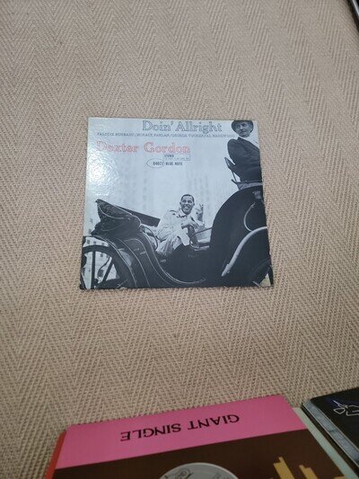 Dexter Gordon 'Doin' Allright Blue Note 84077 Stereo 2nd Pressing Jazz Vinyl RVG