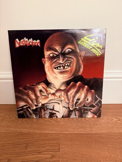Destruction Live Without Sense Steam Hammer Vinyl LP 08-7578