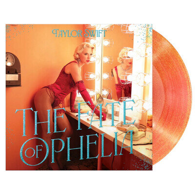 TAYLOR SWIFT - THE FATE OF OPHELIA - Orange with Glitter 7" vinyl Brand New MINT
