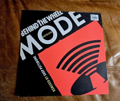 Depeche Mode. Behind The Wheel. 12" Vinyl. Mute.